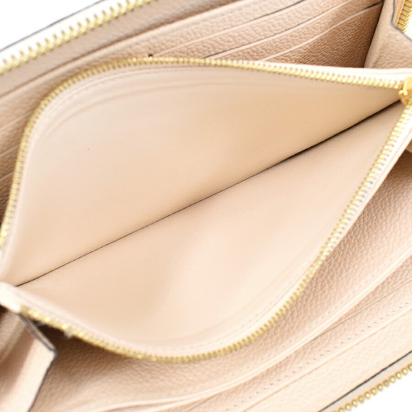 Louis Vuitton Zippy Wallet Monogram Empreinte Creme - Picture 8 of 9